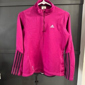 adidas Climawarm Quarter‎ zip Pullover Size S